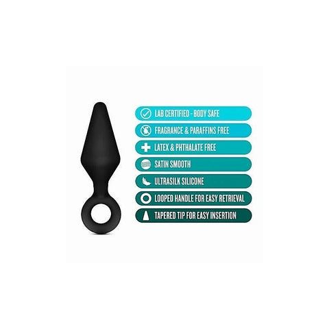 Anal Adventures Platinum Loop Butt Plug Kit