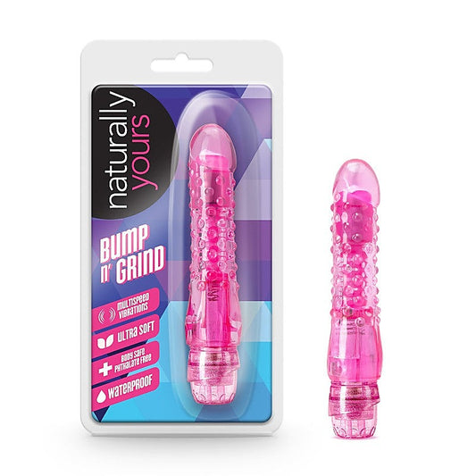 Naturally Yours Bump N Grind Vibrating Dildo