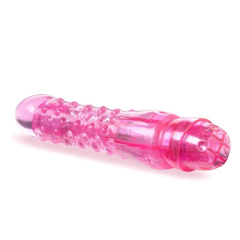 Naturally Yours Bump n Grind Vibrating Dildo Pink