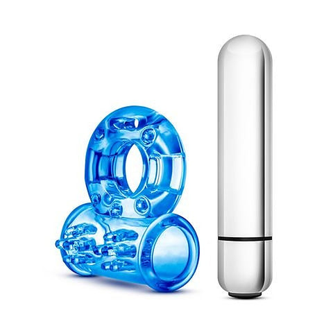 Stay Hard 10 Function Vibrating Bull Cock Ring