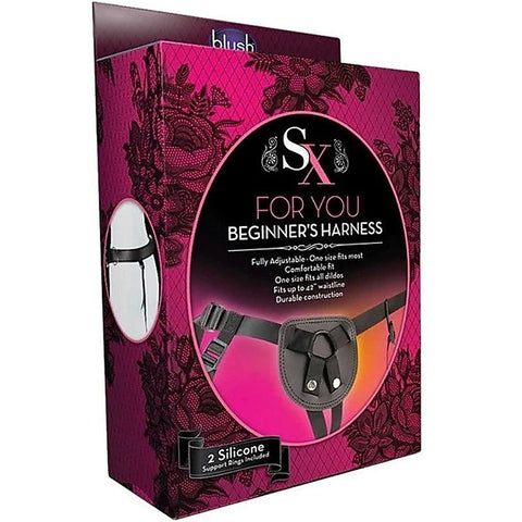 SX For You Adjustable Strap On Harness by Blush Novelties