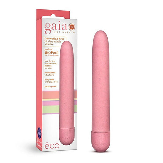 Gaia Eco Multi Speed Bullet Vibrator by Blush Novelties