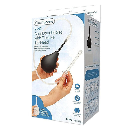 7-Piece Anal Douche Kit by Xgen Products