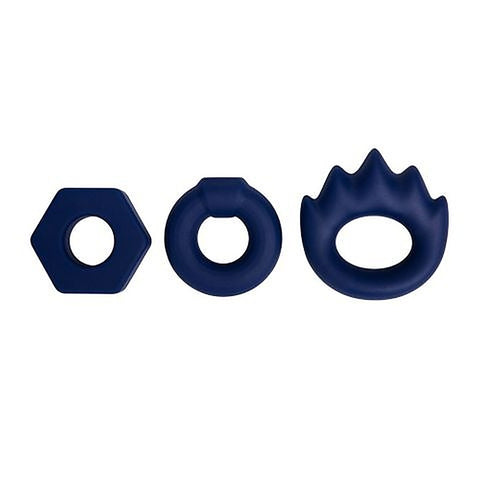 LONZO Stretchy Silicone Cock Rings by Maia Toys