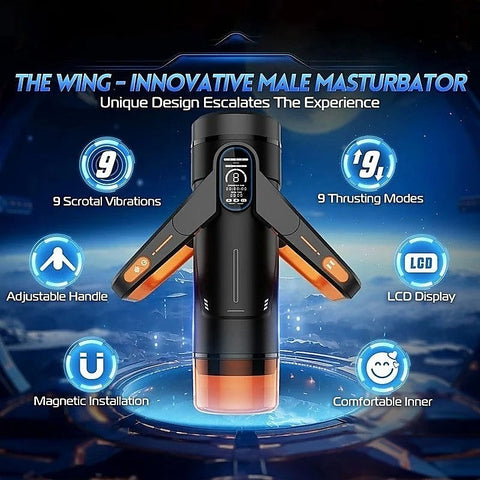 The Wing Thrusting Male Masturbator by Topco