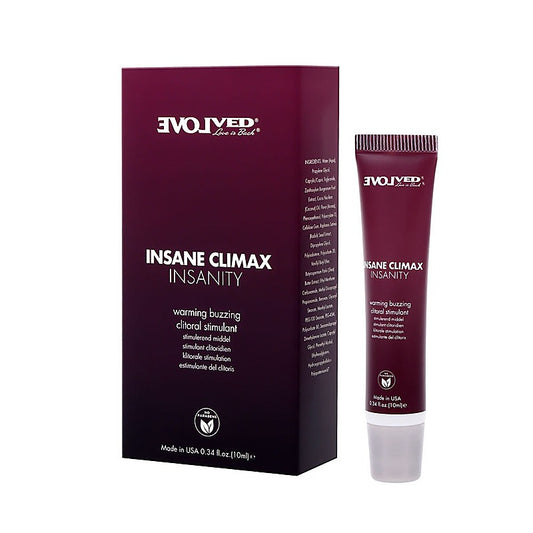 Insane Climax Insanity Warming Buzzing Gel by Evolved