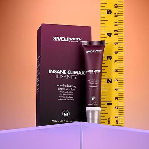 Insane Climax Insanity Warming Buzzing Gel by Evolved