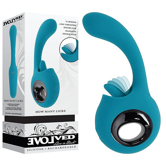 HOW MANY LICKS G-Spot Vibrator by Evolved