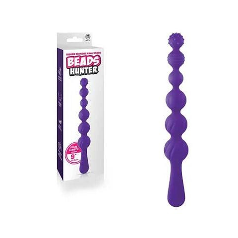 Power Beads Hunter Nubbed and Ribbed Anal Beads