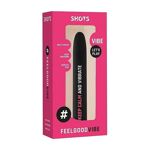Feelgood KeepCalmAndVibrate Bullet Vibrator by Shots Toys