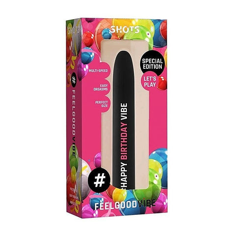 Feelgood #HappyBirthday Bullet Vibrator by Shots Toys