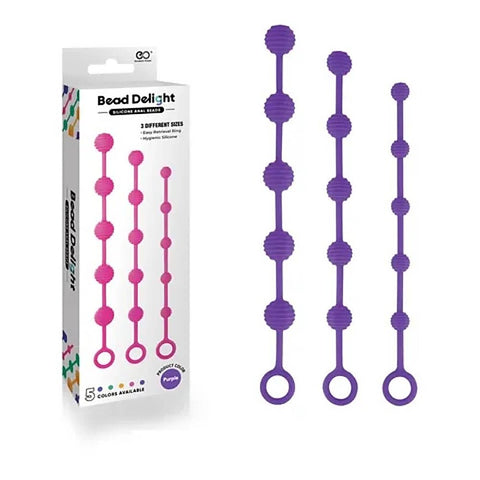 Power Bead Delight Silicone Anal Beads by NANMA Corporation