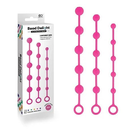 Power Bead Delight Silicone Anal Beads by NANMA Corporation