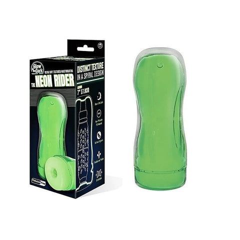 The Neon Rider Glow in Dark Male Masturbator