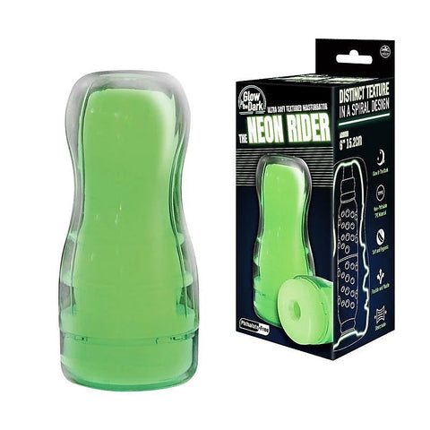 The Neon Rider Glow in Dark Male Masturbator