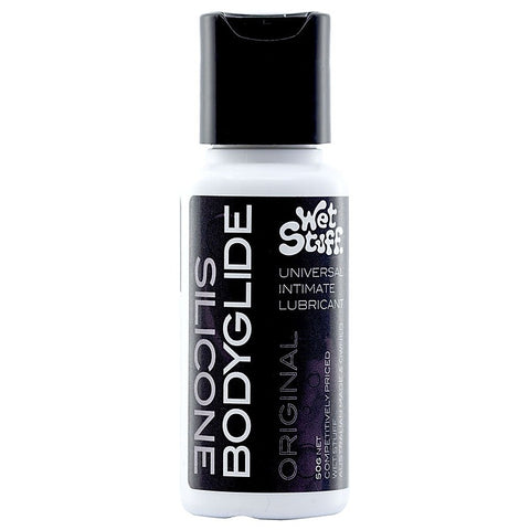 Wet Stuff Original Silicone Lubricant With Disk Top Bottle