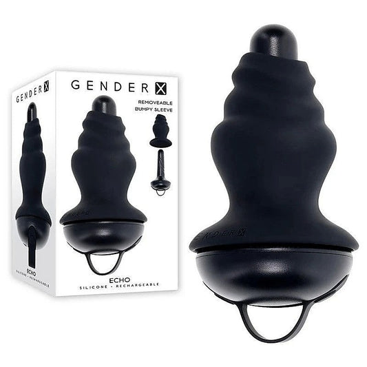 Gender X ECHO USB Rechargeable Butt Plug by Evolved