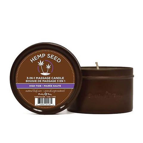 Hemp Seed 3-In-1 Adult Massage Candle by Earthly Body