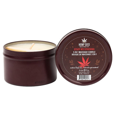 Hemp Seed 3-In-1 Adult Massage Candle by Earthly Body