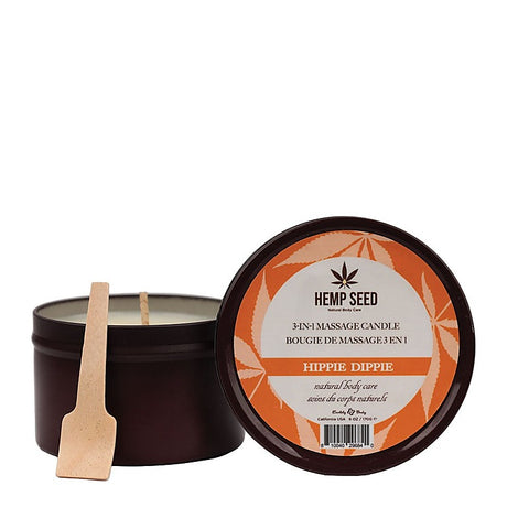 Hemp Seed 3-In-1 Adult Massage Candle by Earthly Body