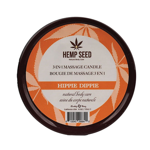Hemp Seed 3-In-1 Adult Massage Candle by Earthly Body