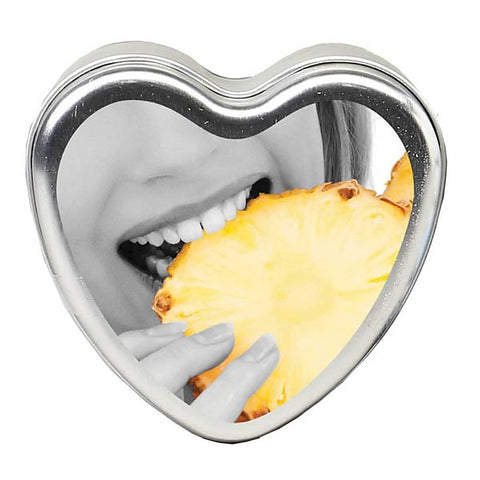 Edible Heart Massage Candle 113 g by Earthly Body