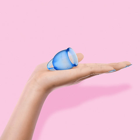 Feel Confident Silicone Menstrual Cups Set of 2 Condom