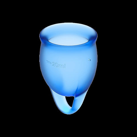 Feel Confident Silicone Menstrual Cups by Satisfyer