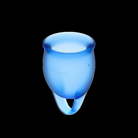 Feel Confident Silicone Menstrual Cups by Satisfyer