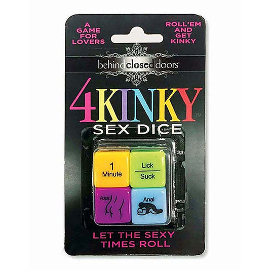Behind Closed Doors 4 Kinky Sex Dice Game by Little Genie