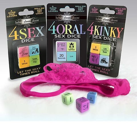 Behind Closed Doors 4 Kinky Sex Dice Game by Little Genie