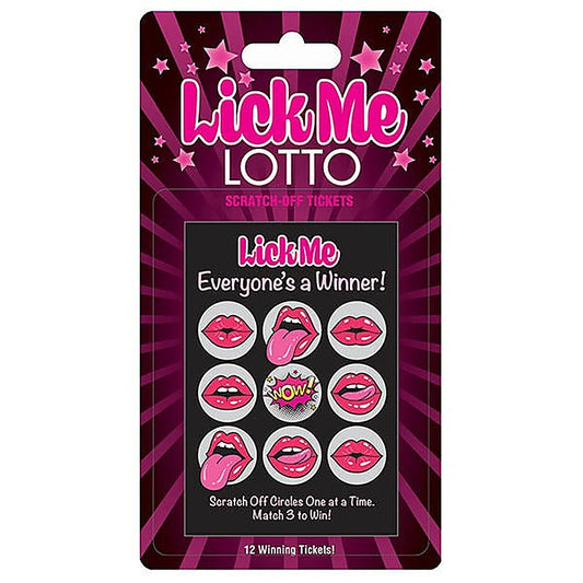 Lick Me Lotto Naughty Scratcher by Little Genie
