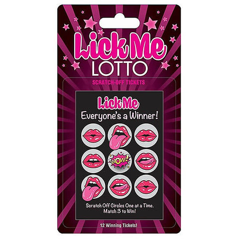 Lick Me Lotto Naughty Scratcher by Little Genie