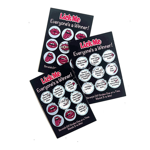 Lick Me Lotto Naughty Scratcher by Little Genie