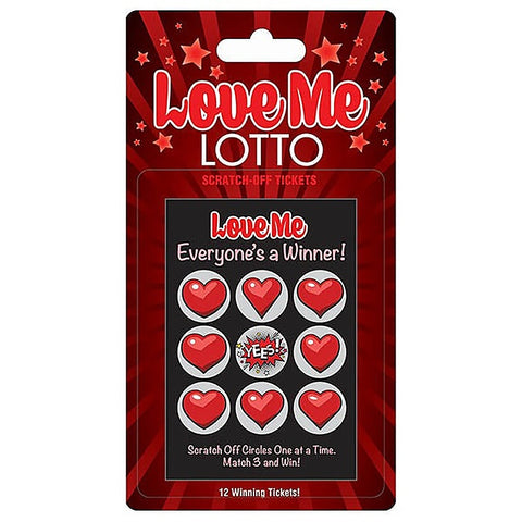 Love Me Lotto Naughty Scratcher by Little Genie