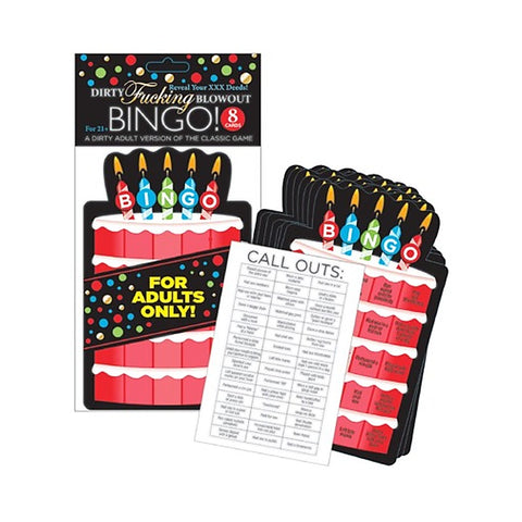 Happy Birthday Bingo Party Game by Little Genie
