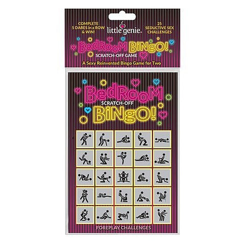 Bedroom Bingo Foreplay Scratcher Card by Little Genie