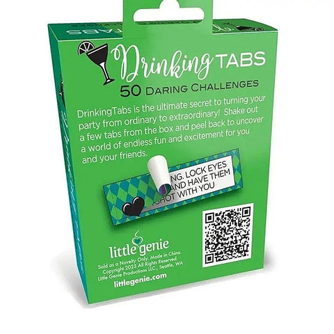 Drinking Tabs Set of 50 by Little Genie