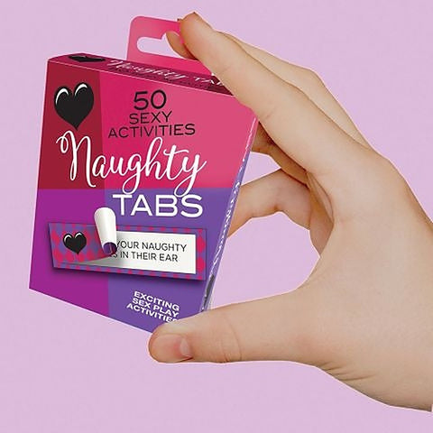 Naughty Tabs Set Of 50 by Little Genie