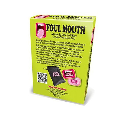 Foul Mouth Card Game by Little Genie