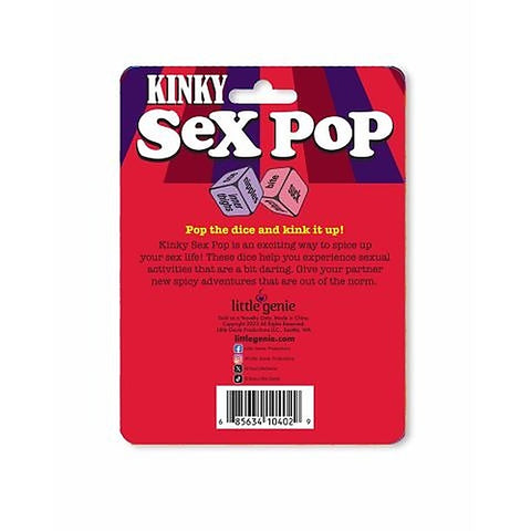Kinky Sex Pop Dice by Little Genie