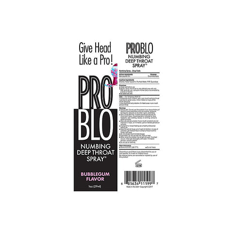 ProBlo Flavoured Deep Throat Spray by Little Genie