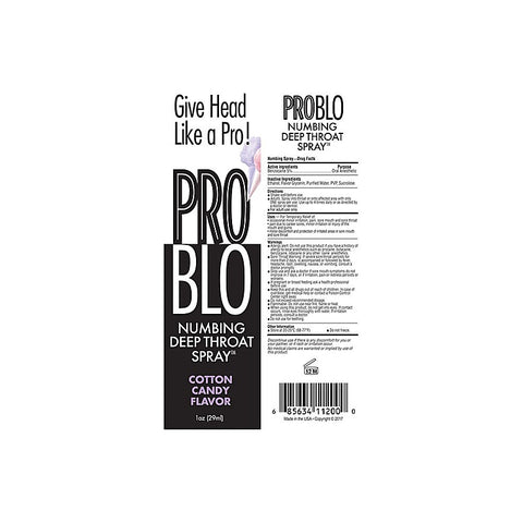 ProBlo Flavoured Deep Throat Spray by Little Genie