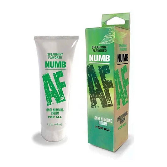 Numb AF Cherry Flavoured Anal Numbing Cream Tube