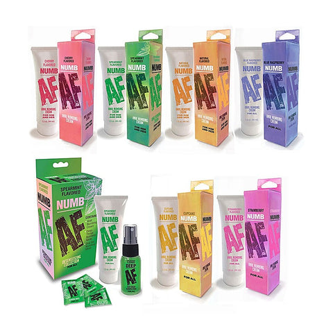Numb AF Flavoured Anal Numbing Cream by Little Genie