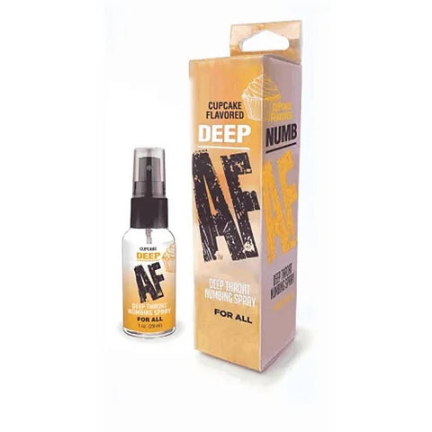 Deep AF Flavoured Deep Throat Spray by Little Genie