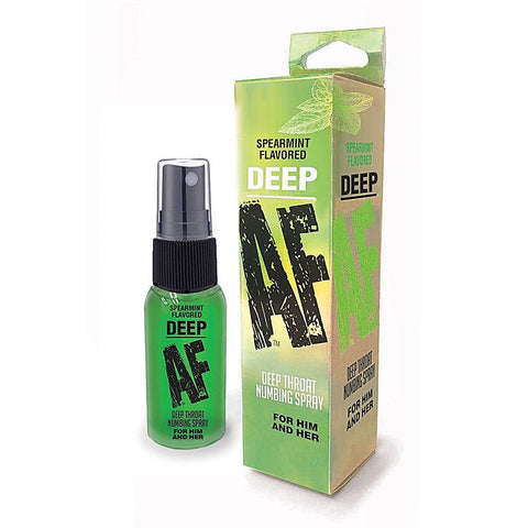 Deep AF Flavoured Deep Throat Spray by Little Genie