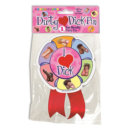 Dirty Dick Novelty Party Pin by Little Genie