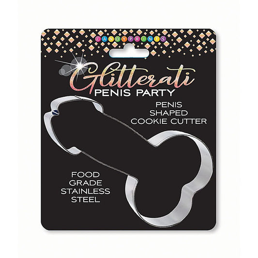 Glitterati Novelty Penis Cookie Cutter by Little Genie