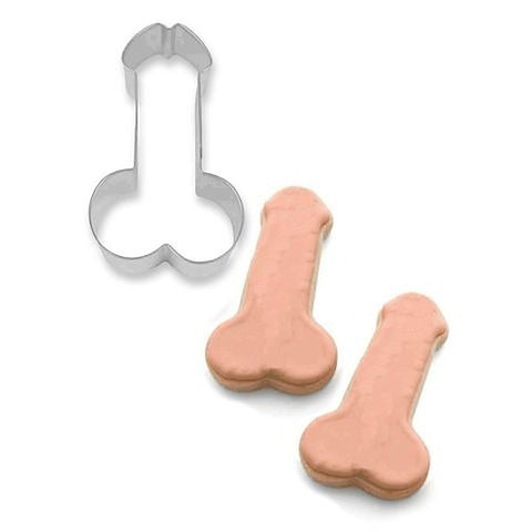 Glitterati Novelty Penis Cookie Cutter by Little Genie